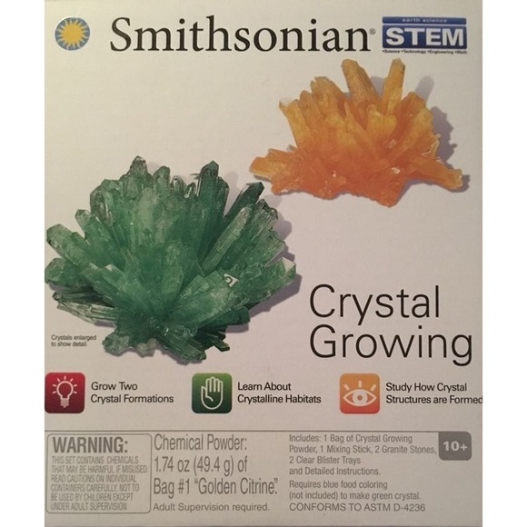 Smithsonian‎ Crystal Growing - Picture 1 of 1